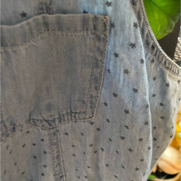 DOTS | Skirt Demin Romper Tiny Polkadot Stars - Picture 6 of 8